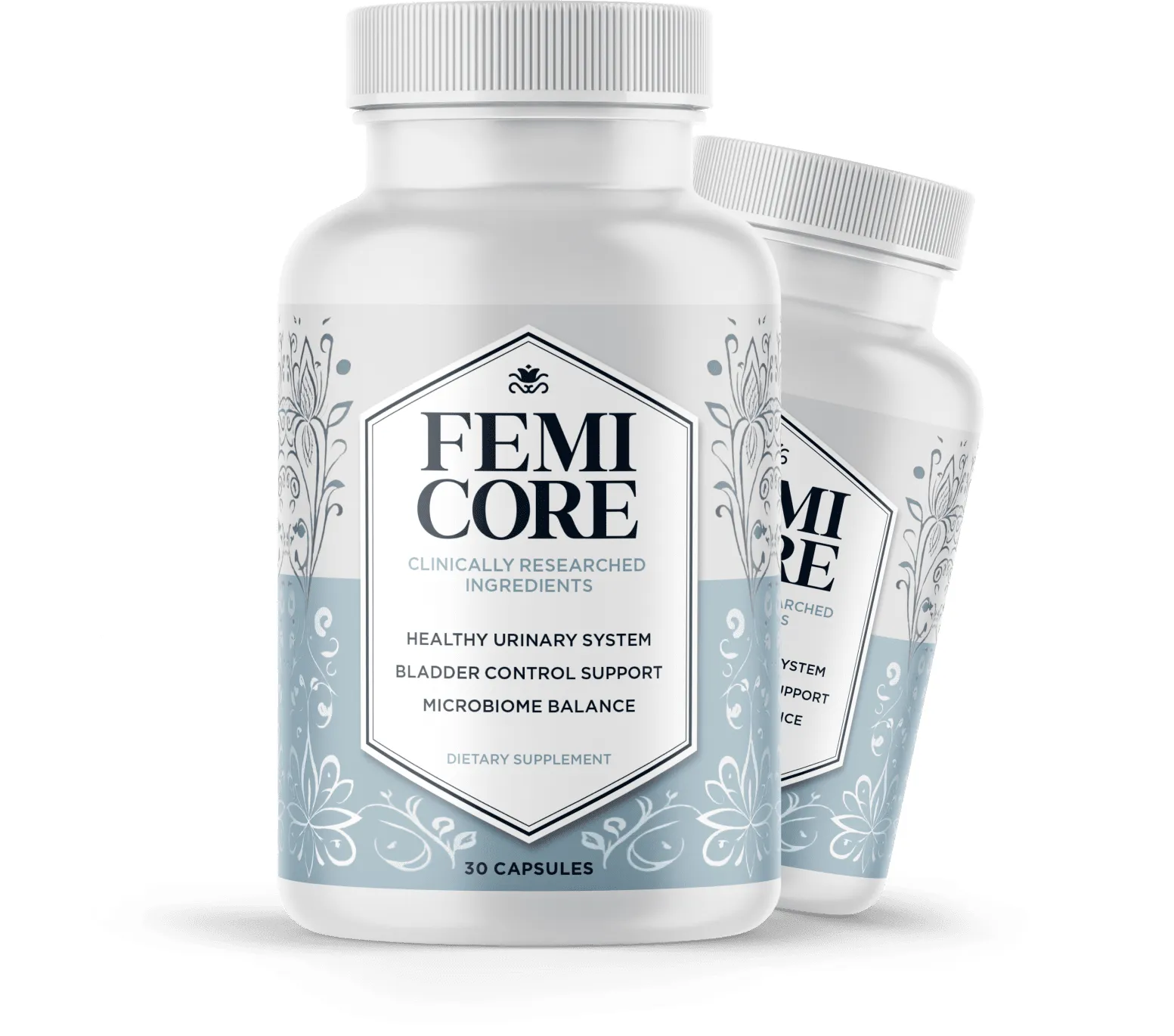 FemiCore bladder support supplement bottle